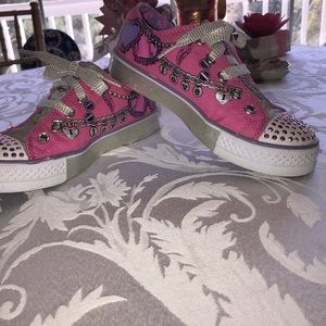 Skechers Light-Up Twinkle Toes Shoes sizes 3&5